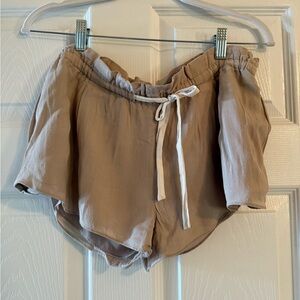 [M] Wilfred Light Brown Neutral Casual Shorts